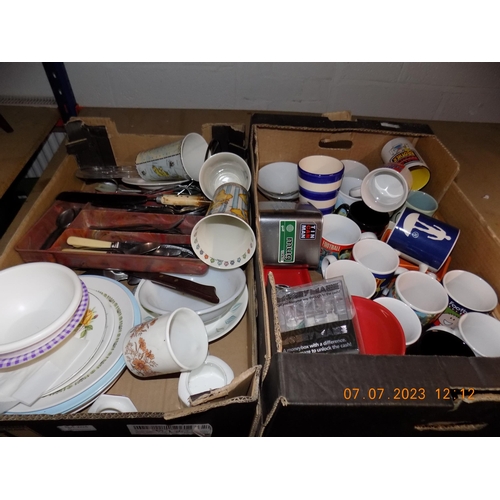 172 - 2 Boxes of Household Misc.