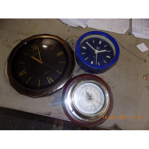 249 - 2 Clocks and A Barometer