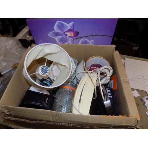 265 - Box of Household Misc. Inc Electricals