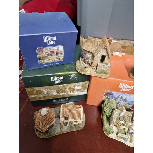 741 - Selection of Lilliput Lane some boxed