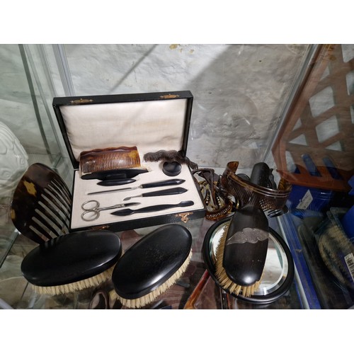 805 - Vintage Dressing Table Set etc