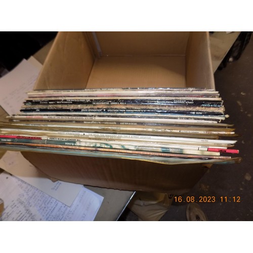 243 - Box of Vinyl LP's