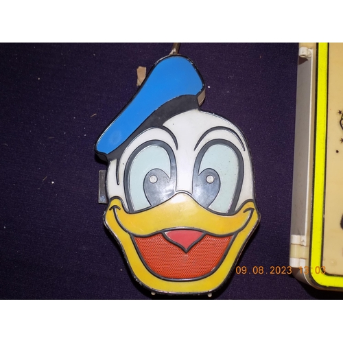 17 - 1970's Mickey's Safe and Donald Duck AM/FM Radio