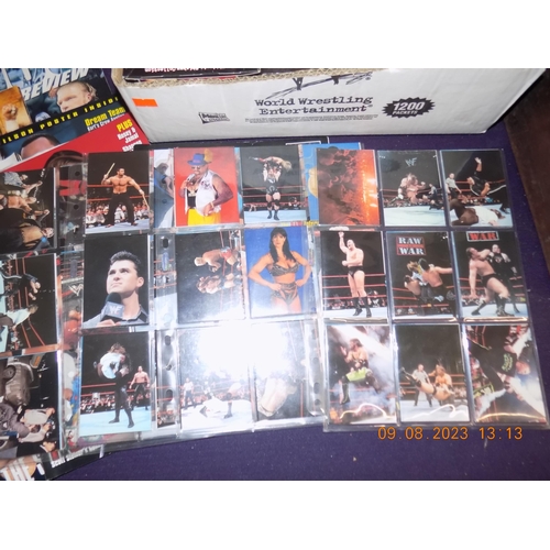 21 - Selection of WWF Magazines and WWF Sticker Packs