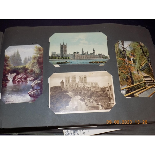 28 - Large Vintage Postcard Album