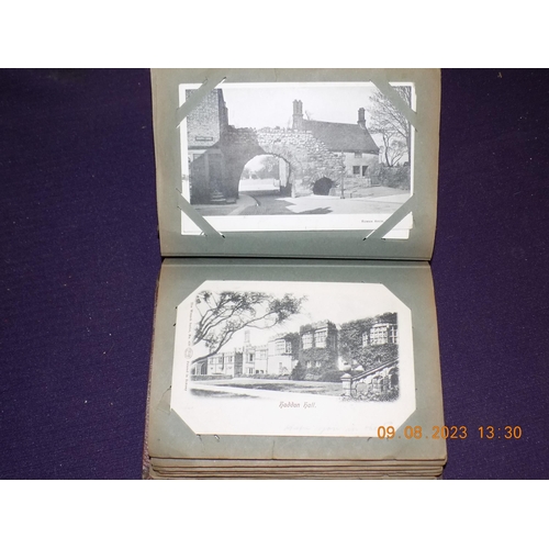 30 - Small Vintage Postcard Album