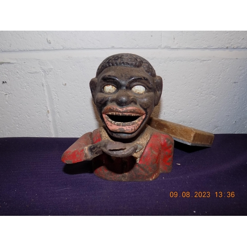 34 - Vintage Jolly Man Money Box