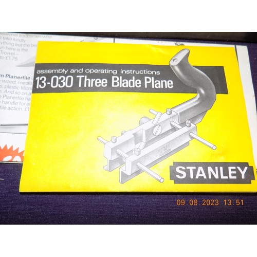 38 - Stanley 13-030 Plough Plane in Original Box