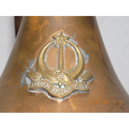 49 - Vintage Military Brass and Copper Bugle