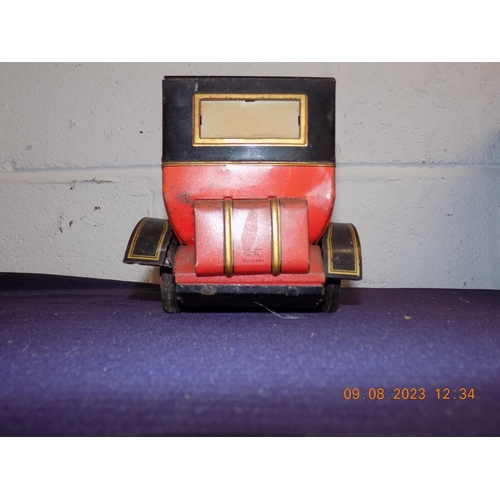 5 - Vintage Alps Tin Plate Battery Operated Car