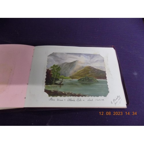 121 - 2 Vintage Autograph Albums