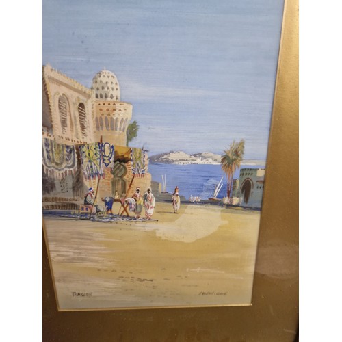 268 - Mid Century Paining by Eugene Gans - Tangier