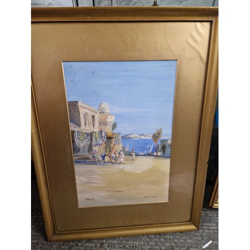 268 - Mid Century Paining by Eugene Gans - Tangier