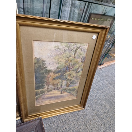 282 - 5 Pieces of Vintage Artwork