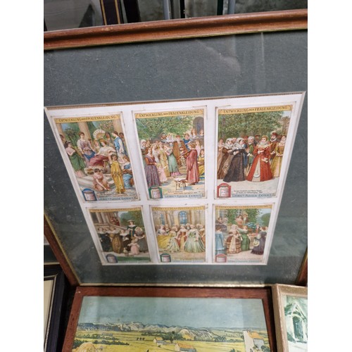 283 - 6 Pieces of Vintage Artwork