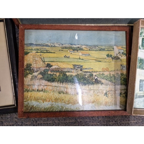 283 - 6 Pieces of Vintage Artwork