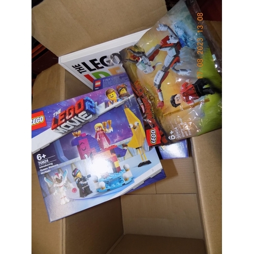 39 - Lego Book, 5 Lego Movie 2 Lego Sets and Shang-Chi Lego Set