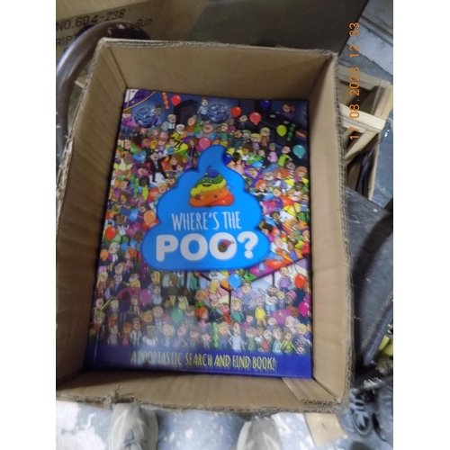 65 - Box of 15 Where's The Poo Books