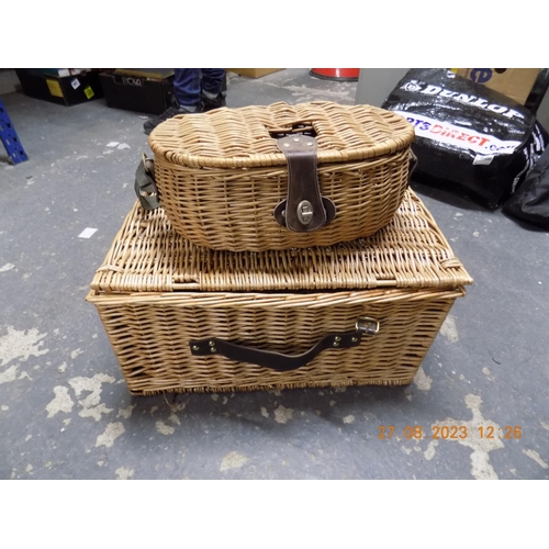 126 - 2 Wicker Baskets