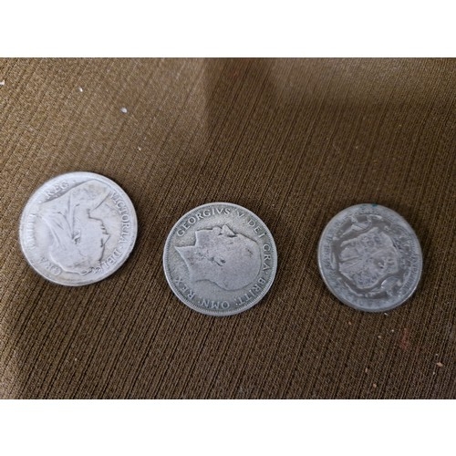 726 - 3 Silver Coins 40g