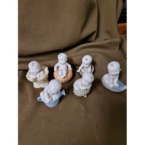 789 - 6 Nao Babies Figurines