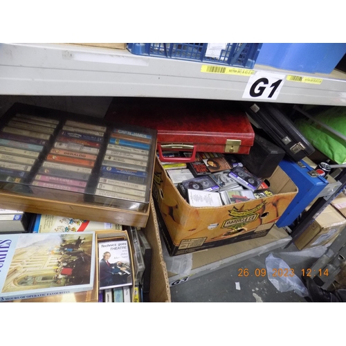 2 Boxes of Cassettes. Inc Cassette Cases