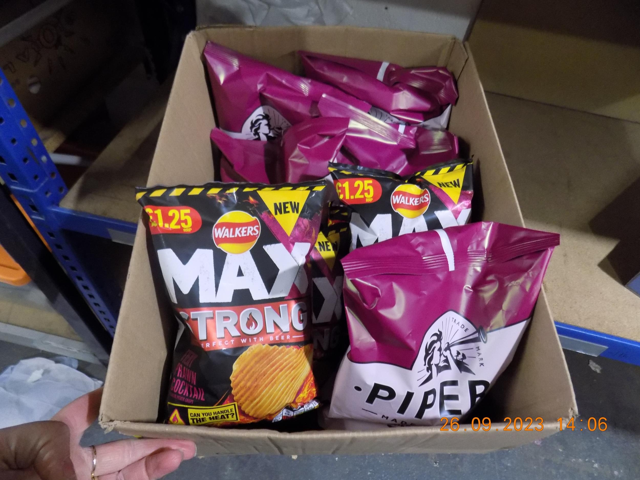 fiery prawn cocktail crisps