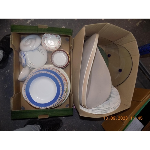 8 - 2 Boxes of Plates