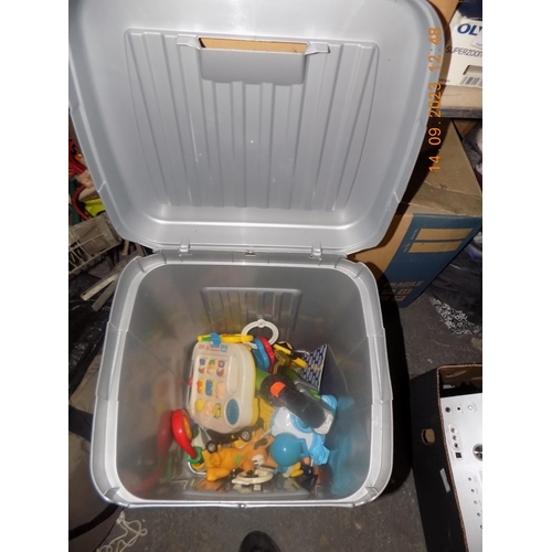 14 - Bin of Toys