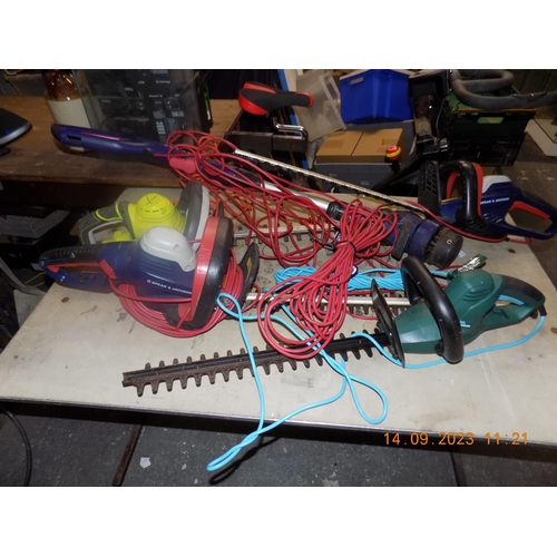 19A - 4 Hedge Trimmers and Strimmer Spares/Repairs