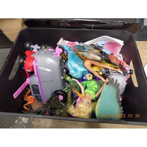 45 - Box of Mixed Toys. Inc Paw Patrol