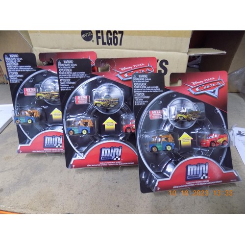 22 - Box of 3 Micro Racer Sets