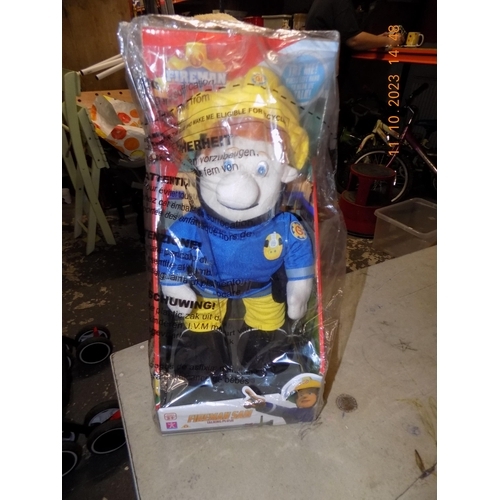 Fireman sam talking plush online