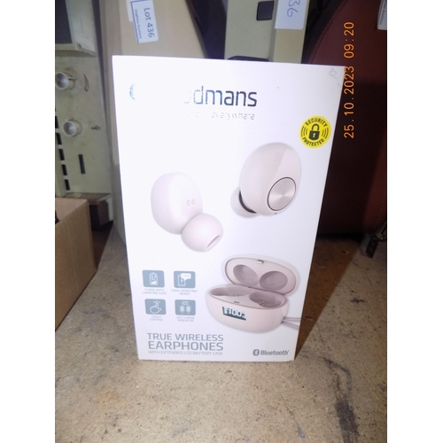 Goodmans discount wireless earphones