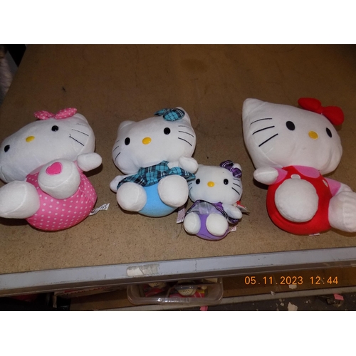 116 - Selection of Hello Kitty Soft Toys Some New