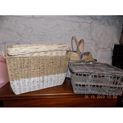 178 - Selection of Wicker Baskets