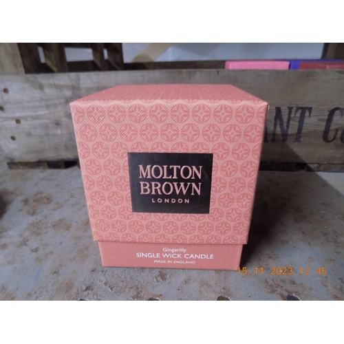 121 - Small Molton Brown Ginger Lily Candle