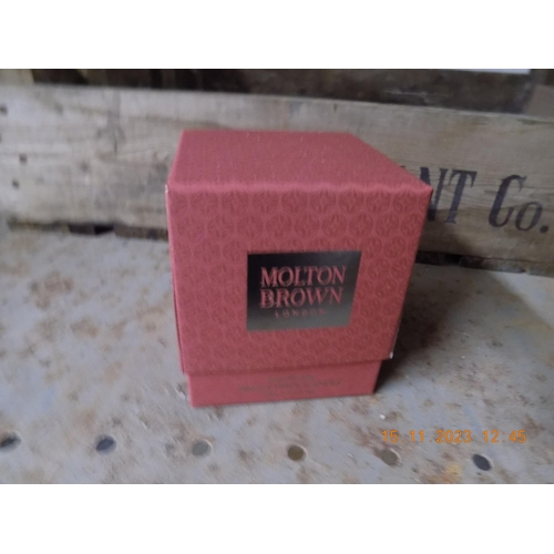 124 - Small Molton Brown Rosa Absolute Candle