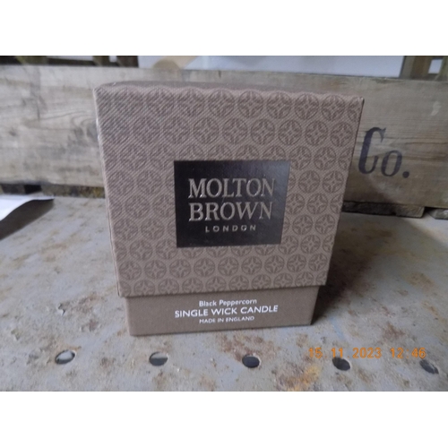 126 - Small Molton Brown Black Peppercorn Candle