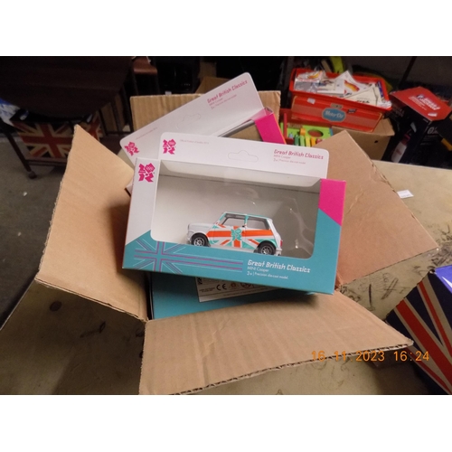 316 - Box of 6 Great British Classics Cars