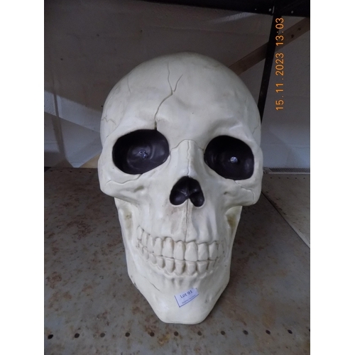 147 - Large Light Up Skull w/o