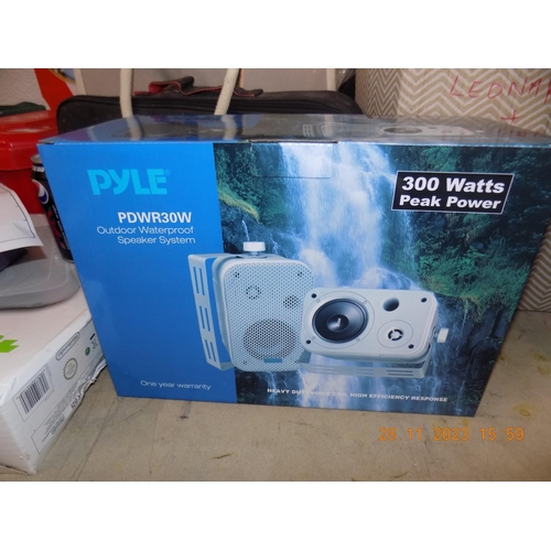 148 - Pyle Outdoor Speaker System PDWR 30B