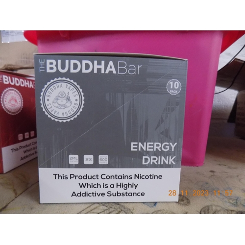65 - Box of 10 Buddha Bars Energy Drink