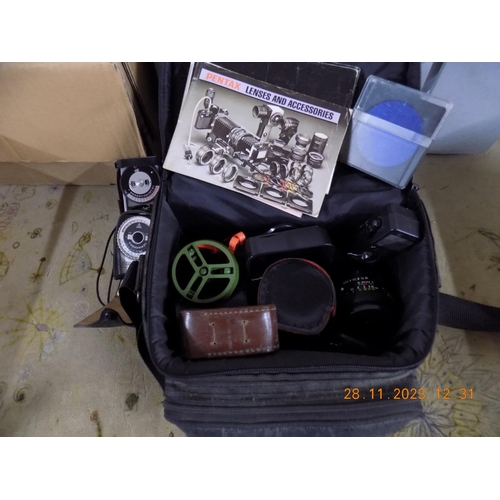 84 - Bag of Camera Accessories