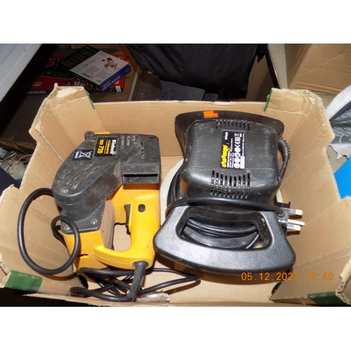 157 - Challenger Car Polisher and Einhell Belt Sander w/o