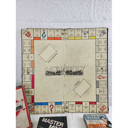 27 - Selection of Vintage Games inc Monopoly and Mastermind