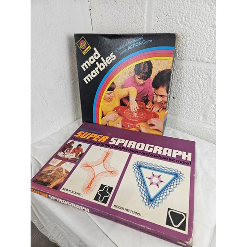 28 - Vintage Mad Marbles and Super Spirograph Vintage Games