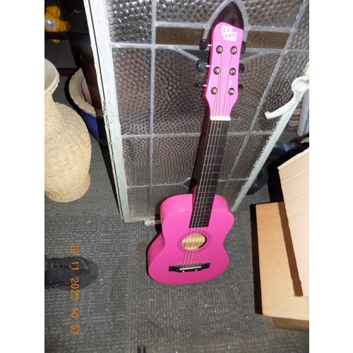 138 - CB Sky Pink Acoustic Guitar