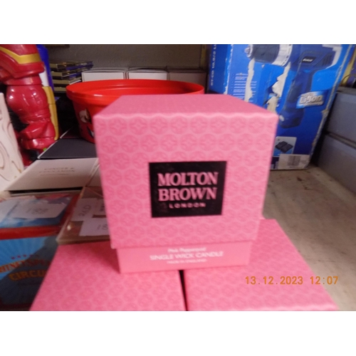 196 - Small Molton Brown Candle Pink Pepperpod