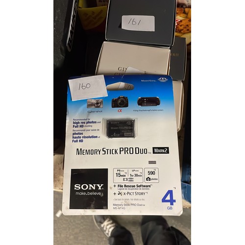 160 - Sony Memory Stick Pro Duo Mark 2